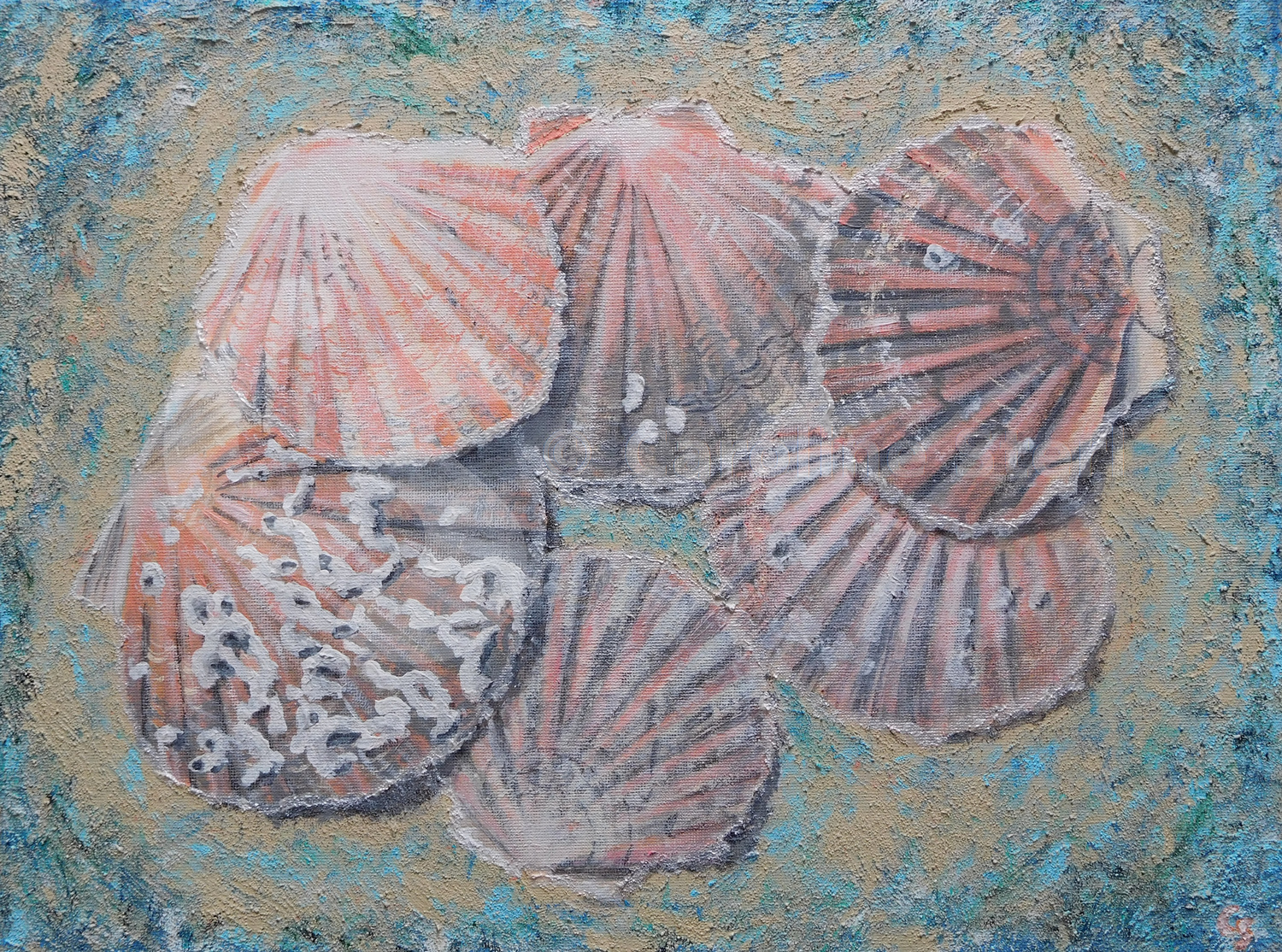 Painting: Great Scallops